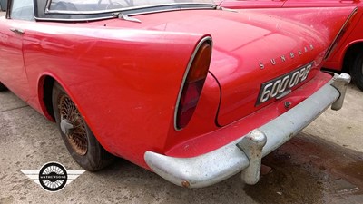 Lot 402 - 1960 SUNBEAM ALPINE