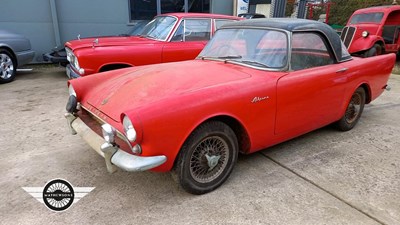 Lot 402 - 1960 SUNBEAM ALPINE