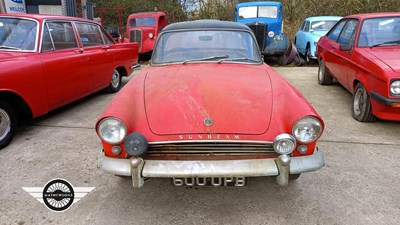 Lot 402 - 1960 SUNBEAM ALPINE