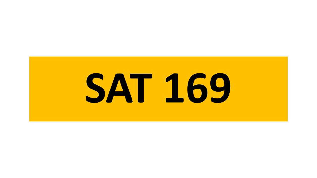 REGISTRATION ON RETENTION - SAT 169
