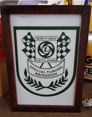 Lot 16 - BRITISH LEYLAND TUNING ABINGDON LIGHTBOX