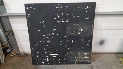 Lot 401 - CATERPILLAR CAT SIGN 48" x 48"