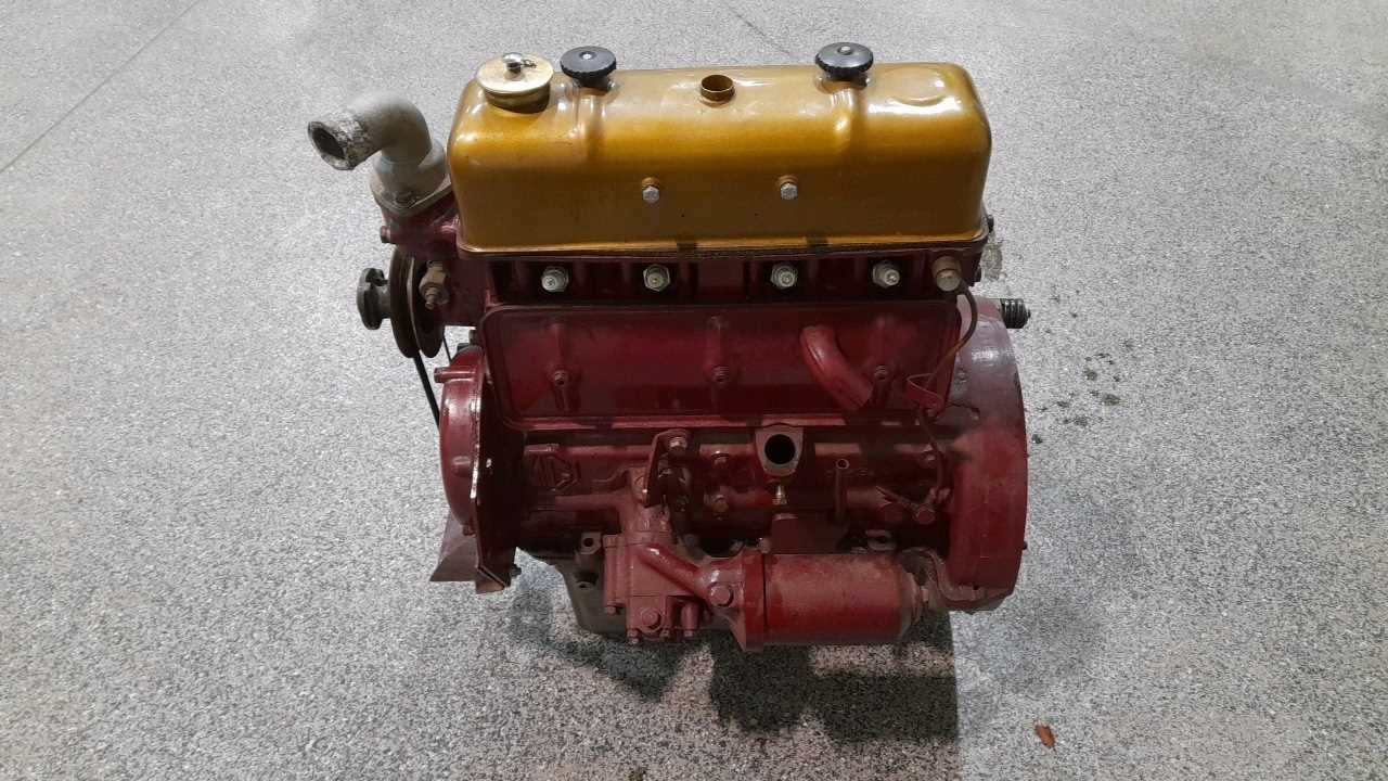Mg Tf Rear Engine Lot 319 - REBUILT MG TF XPAG ENGINE 1250CC