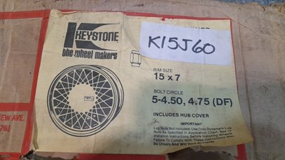 Lot 739 - 5 X KEYSTONE WHEEL RIMS 4.75 DF 15 X 7