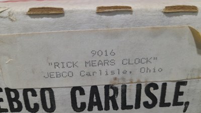Lot 253 - NEW UNOPENED RICK MEARS JEBCO CLOCK