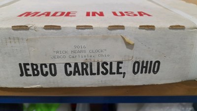 Lot 253 - NEW UNOPENED RICK MEARS JEBCO CLOCK