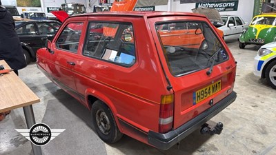 Lot 134 - 1990 RELIANT ROBIN LX