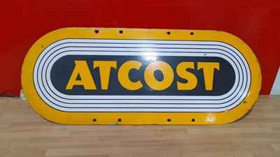 Lot 327 - ASCOT ENAMEL SIGN 30" X 12"