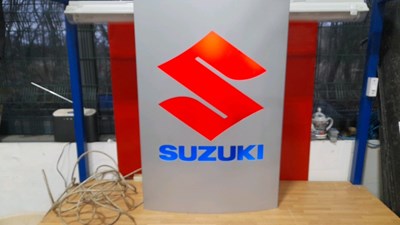 Lot 269 - SUZUKI LIGHT UP SIGN 35" X 24"