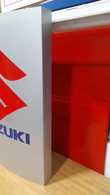 Lot 269 - SUZUKI LIGHT UP SIGN 35" X 24"