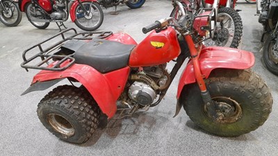 Lot 619 - HONDA ATC 200CC 3 WHEELER ( SPAIRES OR REPAIRS )