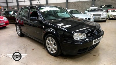 Lot 323 - 2000 VOLKSWAGEN GOLF V6 4MOTION