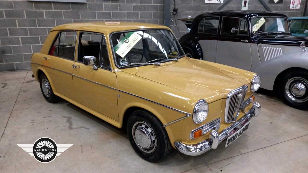 Lot 360 - 1971 WOLSELEY 1300 AUTO