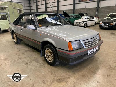 Lot 314 - 1986 VAUXHALL CAVALIER 1.8 CABRIO