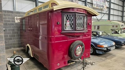 Lot 602 - SHOWMANS CARAVAN