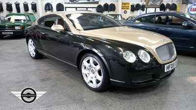 Lot 40 - 2005 BENTLEY CONTINENTAL GT AUTO