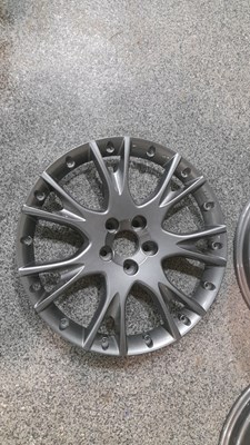 Lot 869 - 4 X REFURBISHED 18" BBS 5 STUD ALLOY WHEEL RIMS 8J X 18 H2