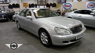 Lot 672 - 2004 MERCEDES S350 AUTO