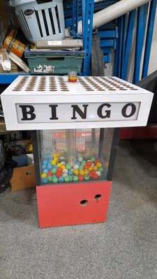 Lot 459 - BINGO MACHINE IN WORKING ORDER