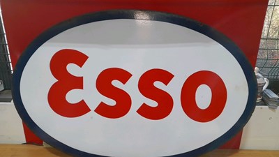 Lot 479 - ESSO ENAMEL SIGN 39" X 25"