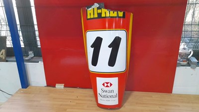 Lot 861 - 1990'S RACE CAR FRONT PANEL