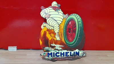 Lot 271 - MICHELIN ENAMEL SIGN 16" X 13"