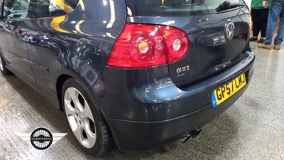Lot 882 - 2007 VOLKSWAGEN GOLF GTI