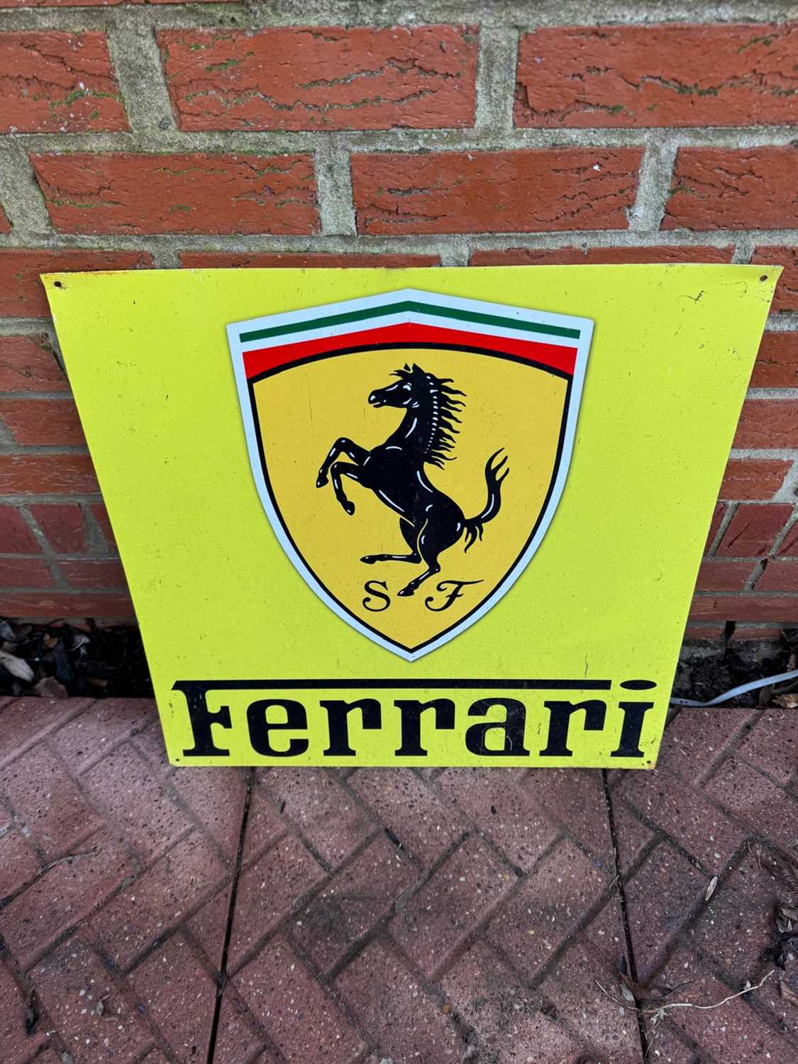 Lot 337 - FERRARI SIGN
