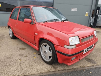 Lot 2 - 1987 RENAULT 5 GT TURBO