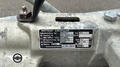 Lot 554 - IFOR WILLIAMS LT 85G TRAILER