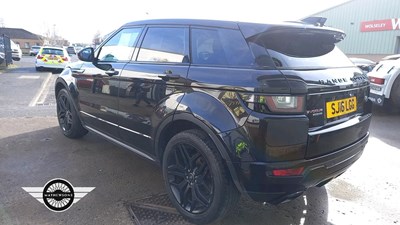 Lot 288 - 2016 LAND ROVER ROVER EVOQUE HSE DYN TD