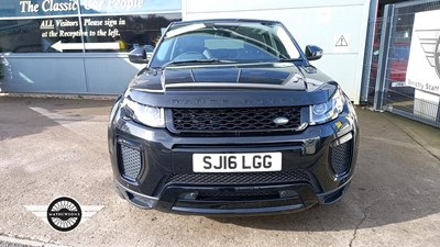 Lot 288 - 2016 LAND ROVER ROVER EVOQUE HSE DYN TD