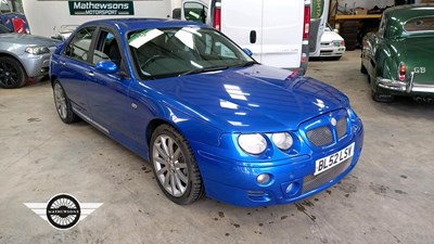 Lot 644 - 2002 MG ZT+ AUTO