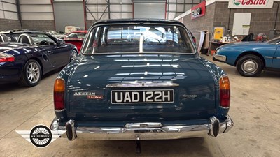 Lot 856 - 1970 AUSTIN 3 LITRE