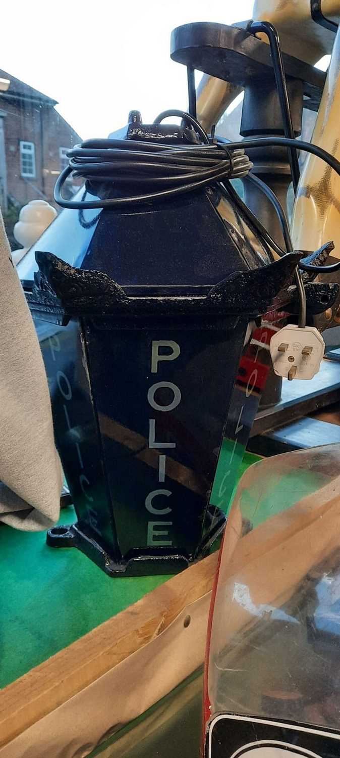 Lot 205 - POLICE LANTERN