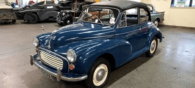 Lot 209 - 1963 MORRIS MINOR 1000 CONVERTABLE