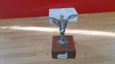 Lot 161 - SPIRIT OF ECSTACY SILVER CAR MASCOT