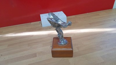 Lot 161 - SPIRIT OF ECSTACY SILVER CAR MASCOT