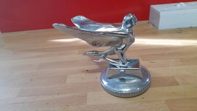 Lot 213 - SILVER FLYING LADY CAR MASCOT