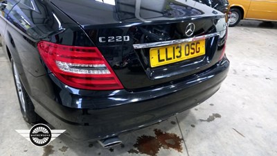 Lot 704 - 2013 MERCEDES-BENZ C220 EXECUTIVE SE CDI BLU