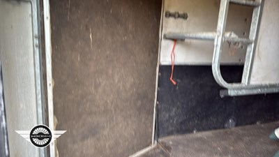 Lot 500 - SCOTT DOUBLE HORSE TRAILER