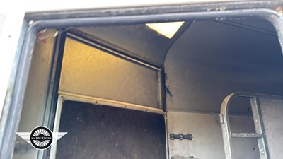 Lot 500 - SCOTT DOUBLE HORSE TRAILER