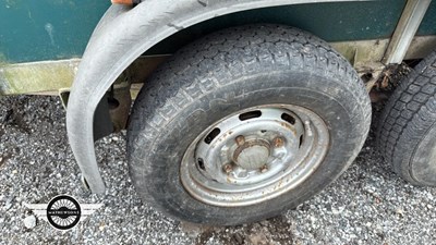 Lot 500 - SCOTT DOUBLE HORSE TRAILER