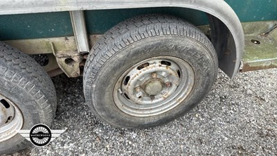 Lot 500 - SCOTT DOUBLE HORSE TRAILER