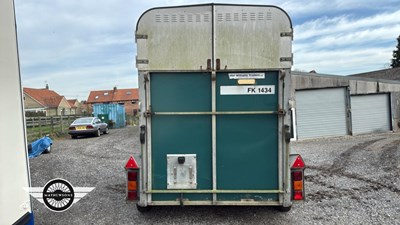 Lot 500 - SCOTT DOUBLE HORSE TRAILER