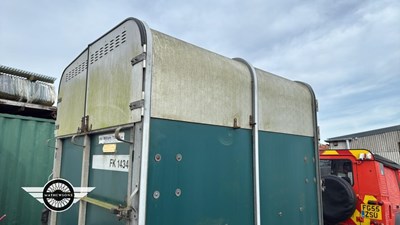 Lot 500 - SCOTT DOUBLE HORSE TRAILER