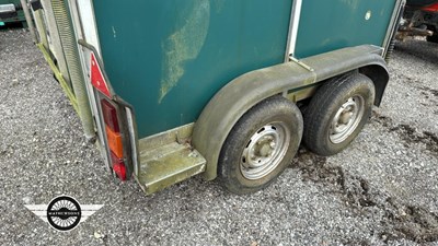Lot 500 - SCOTT DOUBLE HORSE TRAILER