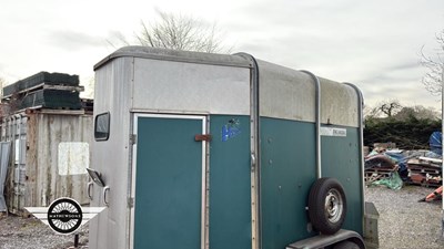 Lot 500 - SCOTT DOUBLE HORSE TRAILER