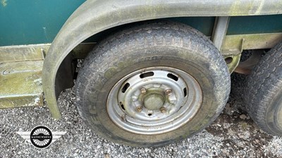 Lot 500 - SCOTT DOUBLE HORSE TRAILER