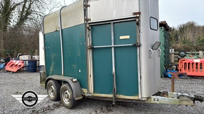 Lot 500 - SCOTT DOUBLE HORSE TRAILER